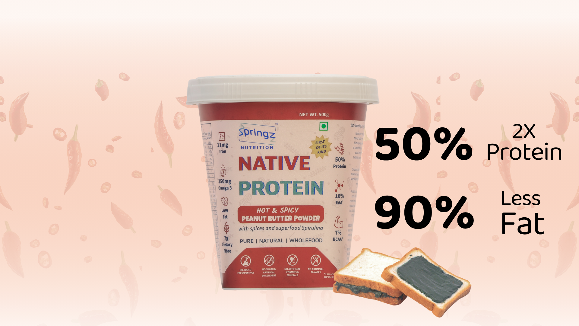 Fuel Your-Everyday Perfromance. Premium plant-based protein functional foods.Clean,substainble,guilt-free